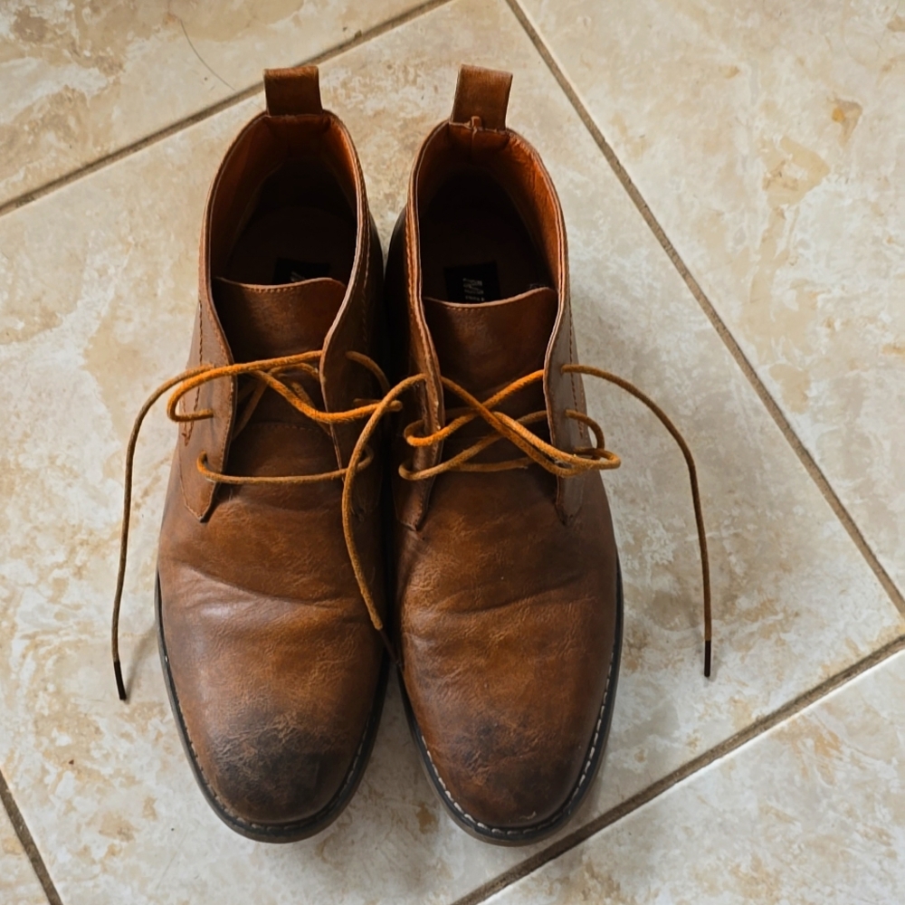 Miko Lotti Lace up Ankle Boots - 10, Brown